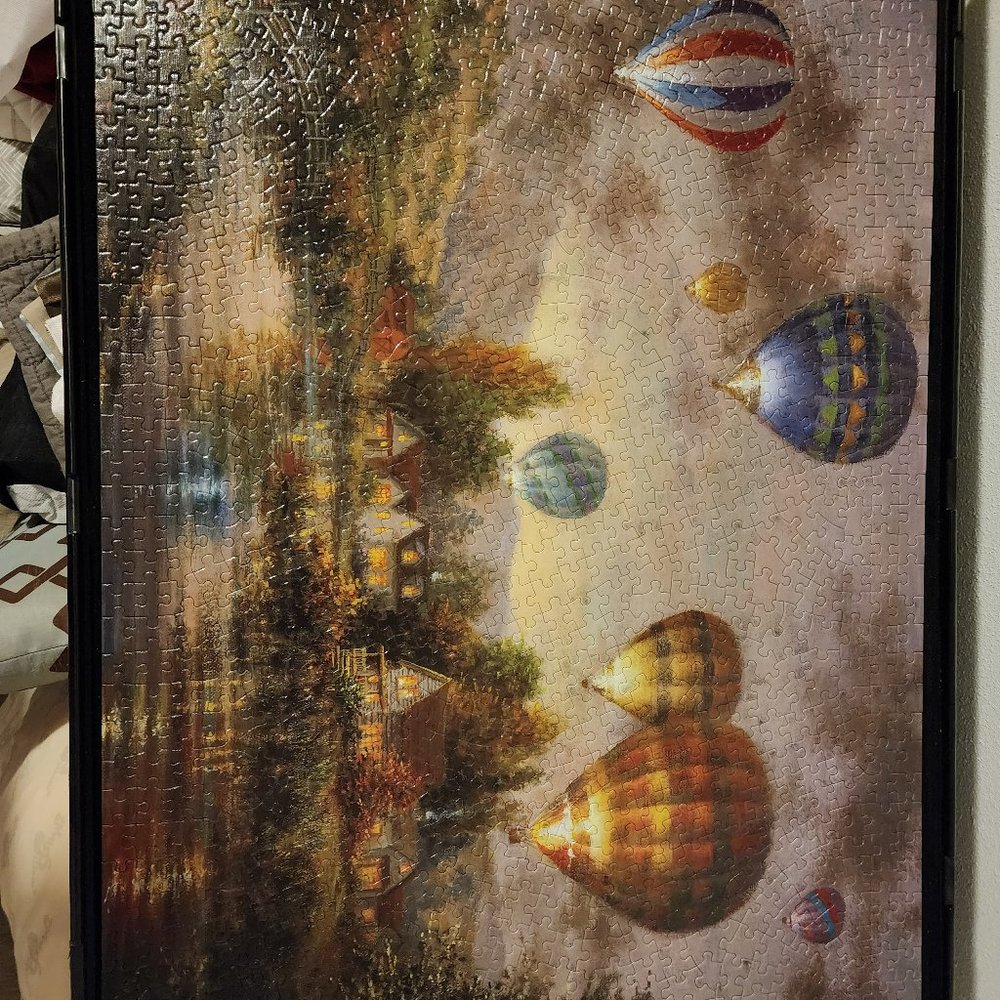 1000 Piece Puzzle Balloon Glow